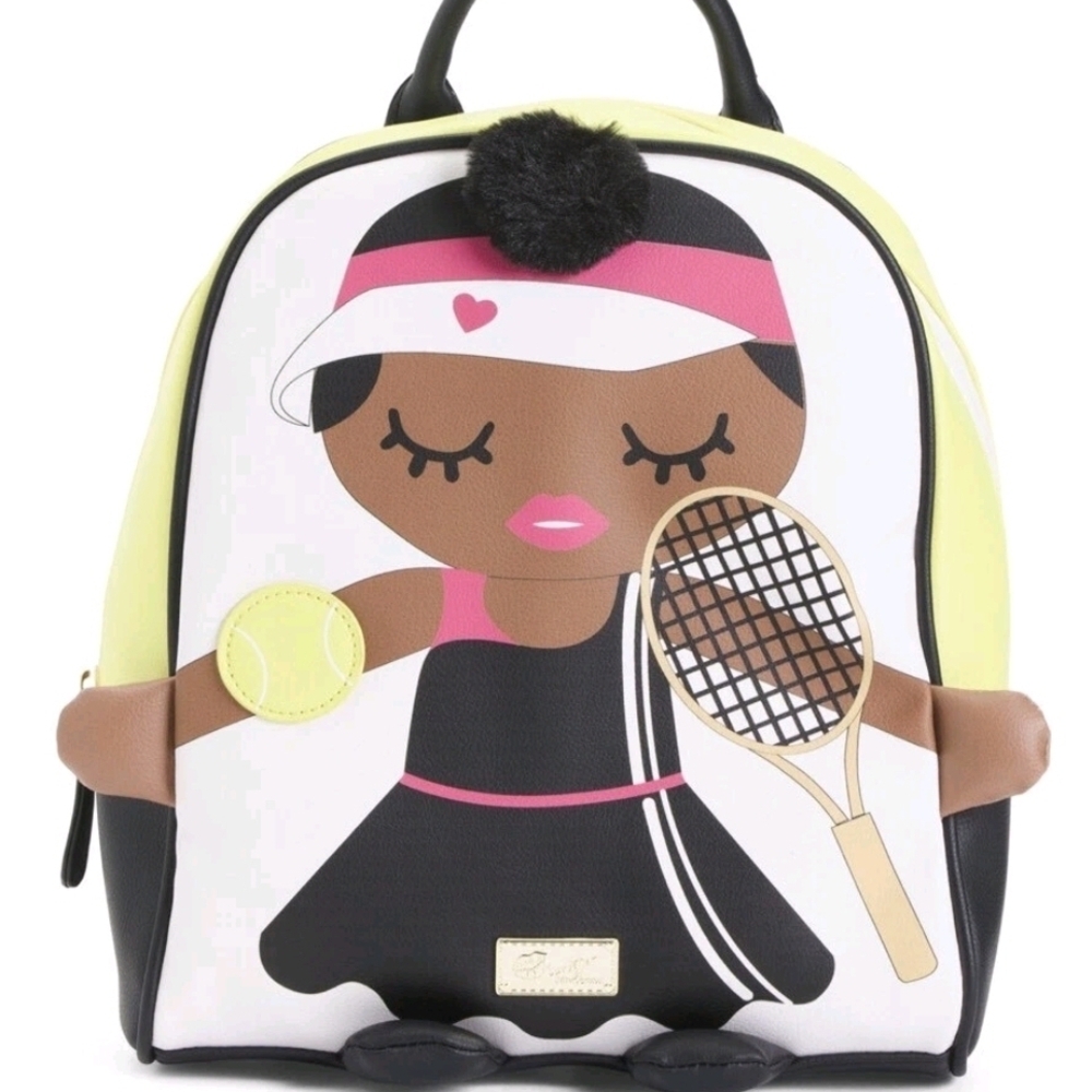 Luv Betsey by Betsey Johnson Princess Tennis Girl LBMINDY Backpack-FAST SHIPPING